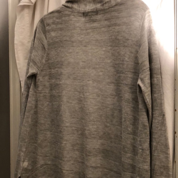 Mossimo lightweight gray open sweater XL - Picture 6 of 6